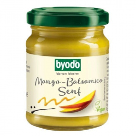 Byodo bio mustár - mangós, balzsamecetes 125ml