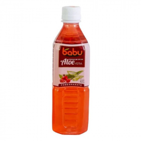 Babu aloe vera ital - gránátalma 500ml