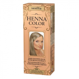 Venita Henna Color színező hajbalzsam NR. 111 - természetes szőke 75ml