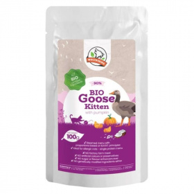 Farkaskonyha párolt menü macskaeledel - bio liba 100g