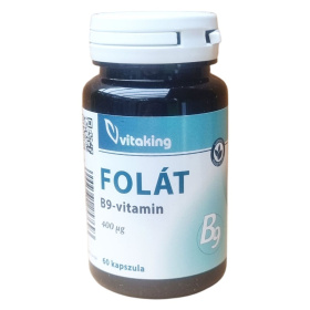 Vitaking Folate Vitamin B9 400mcg kapszula 60db
