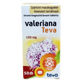 Valeriana TEVA 100mg filmtabletta 50db