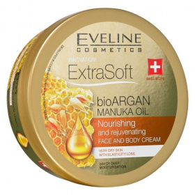 Eveline Extra Soft hidratáló krém arcra és testre argán olajjal 175ml