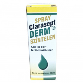 Clarasept-derm börfertőtlenitő spray 30ml