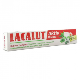 Lacalut fogkrém - aktiv herbal 75ml