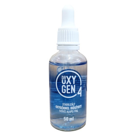 Dr. Oxygen 4 stabilizált pipettás oxigénnel dúsított víz alapú ital 50ml
