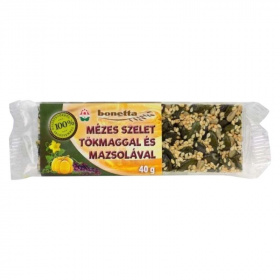 Bonetta mézes szelet tökmaggal és mazsolával 40g
