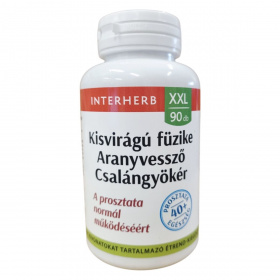 Interherb XXL Kisvirágú füzike Aranyvessző Csalán kapszula 90db