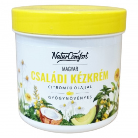 NaturComfort Magyar Családi gyógynövényes kézkrém citromfű olajjal 250ml