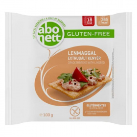 Abonett lenmaggal extrudált gluténmentes kenyér 100g