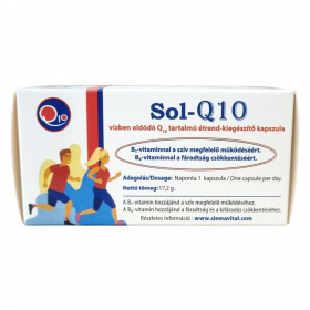 Sol-Q10 vízben oldódó q10 kapszula 30db
