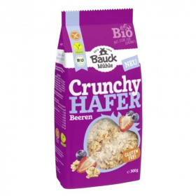 Bauckhof bio zab crunchy - bogyós gyümölcsös 300g