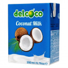Delcoco kókusz főzőkrém 17% 200ml - kiarusítás 