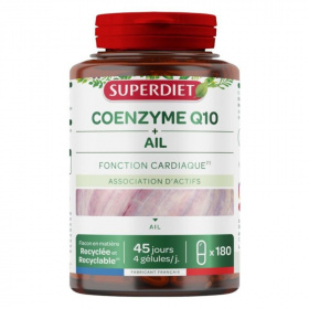 Superdiet Q10 koenzim fokhagyma kapszula 180db
