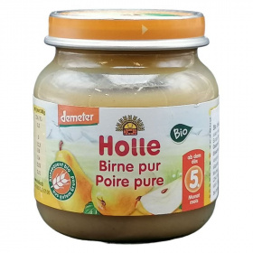 Holle Bio bébiétel - körte 125g