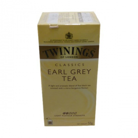 Twinings Earl Grey fekete (tea 25x2g) 25db