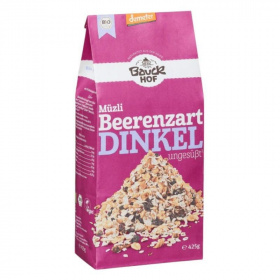 Bauckhof bio tönköly müzli - bogyós gyümölcsös 425g