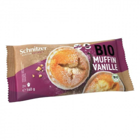 Schnitzer bio muffin - vaníliás, gluténmentes 140g