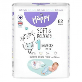 Bella Baby Happy nadrágpelenka - newborn (2-5kg) 82db