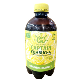 Captain Kombucha fermentált zöld tea ital - limonádé 400ml