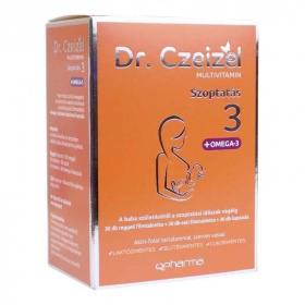 Dr. Czeizel Multivitamin Szoptatás 3 filmtabletta és kapszula (3x30db) 90db
