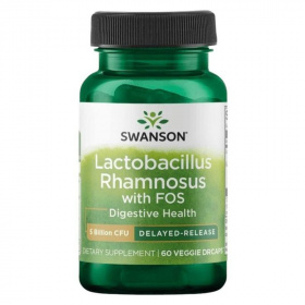 Swanson Lactobacillus Rhamnosus with FOS (5MrdCFU) növényi kapszula 60db