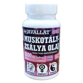 Javallat muskotályzsálya olaj kapszula 60db