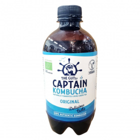 Captain Kombucha fermentált zöld tea ital - original 400ml