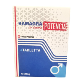 Kamagra Potencia étrend-kiegészítő tabletta 4db