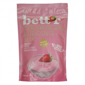 Bettr bio vegán gluténmentes epres pudingpor 150g