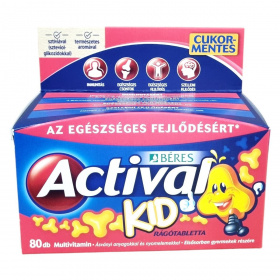 Béres Actival Kid rágótabletta 80db