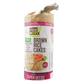 Rice Up barna rizses puffasztott szelet (7 féle szupermaggal) 120g