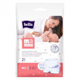 Bella Mamma hálós rögzítő nadrág (M/L) 2db