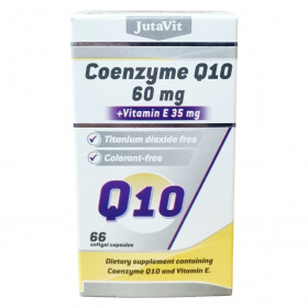 JutaVit Koenzim Q10 + E-vitamin kapszula 66db