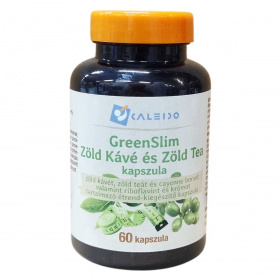 Caleido Greenslim zöld kávé és zöld tea kapszula 60db