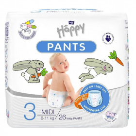 Bella Baby Happy Pants bugyipelenka - midi (6-11kg) 26db