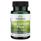 Swanson Dual ginseng plus komplex kapszula 60db 