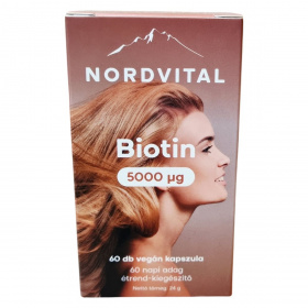 Nordvital Biotin (B7-vitamin) kapszula 60db