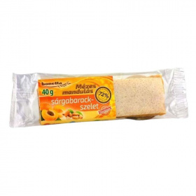 Bonetta mézes mandulás sárgabarack szelet 40g