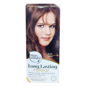 HairWonder Long Lasting Colour tartós hajfesték 6.35 mogyoróbarna 1db