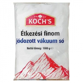 Kochs étkezési só - finom, jódozott 1000g