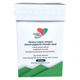 Cardiosmile növényi szterol folyadék tasak 30db