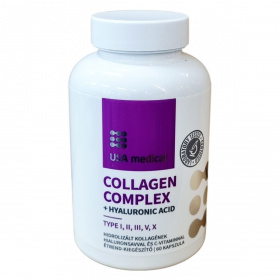 Usa Medical collagen complex + hyaluronic acid kapszula 60db