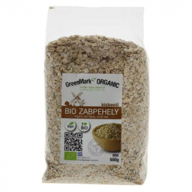 GreenMark bio kisszemű zabpehely 500g