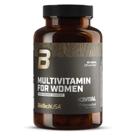 BioTechUSA Multivitamin for women from organic sources tabletta 60db
