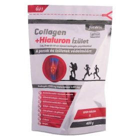 Jutavit Collagen + Hialuron ízület kollagén por - eper, málna 400g