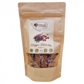Primus vegán keksz - meggyes, kakaós 80g