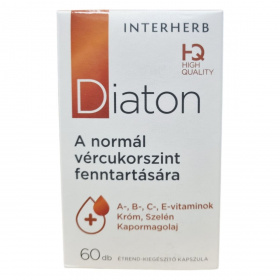 Interherb Diaton normál vércukorszint kapszula 60db