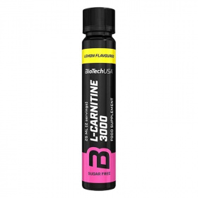 BioTechUSA L-carnitine 3000mg folyékony citrom 25ml