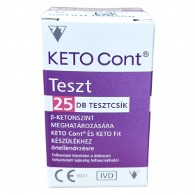 KETO Cont Teszt tesztcsík 25db